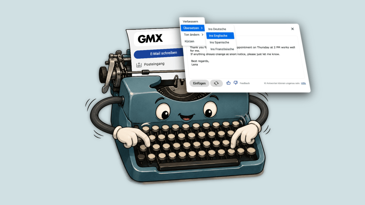 GMX Adds AI Features for Email Summaries and Translations