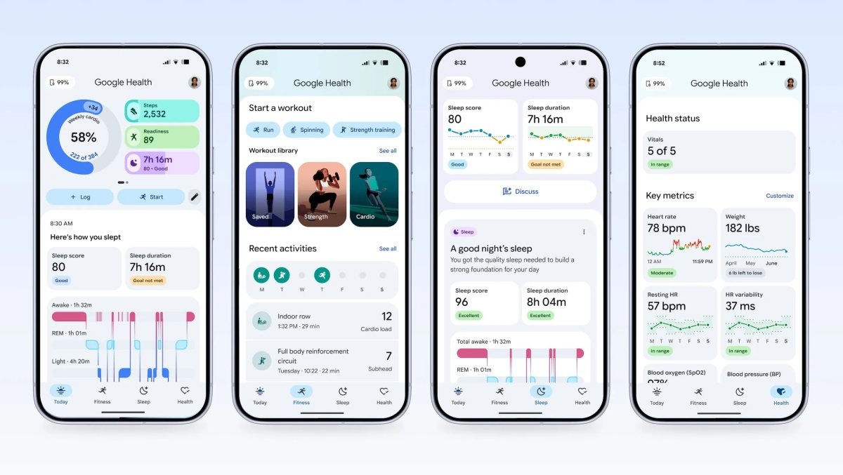Google Health App Launches with AI Coach for Fitbit Users
